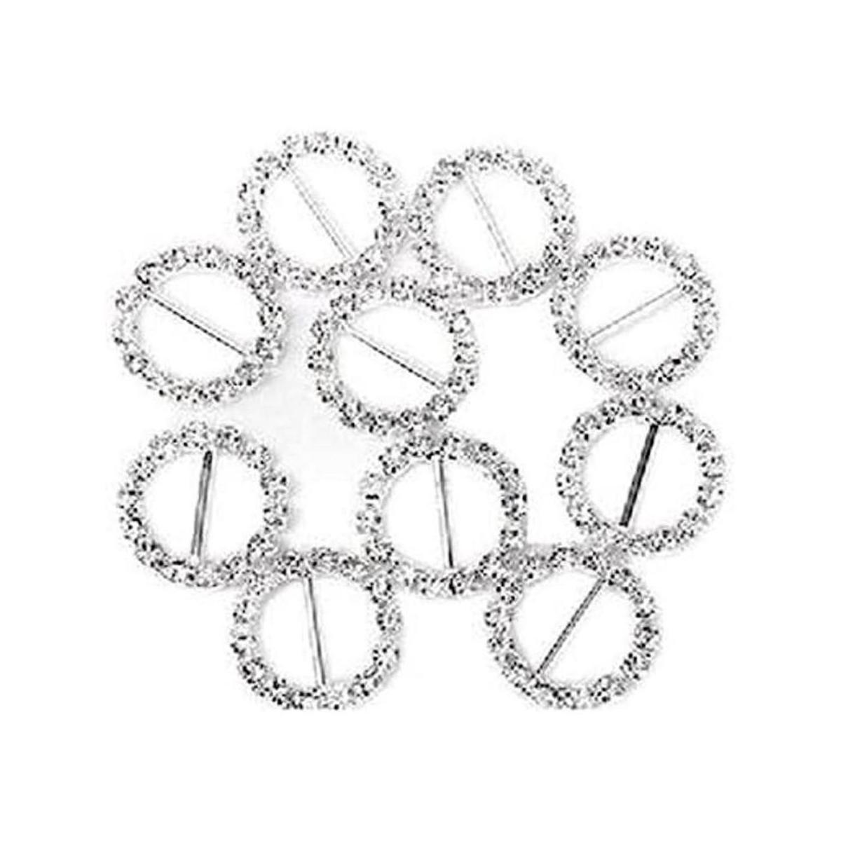 Rhinestone hebilla Slider DIY