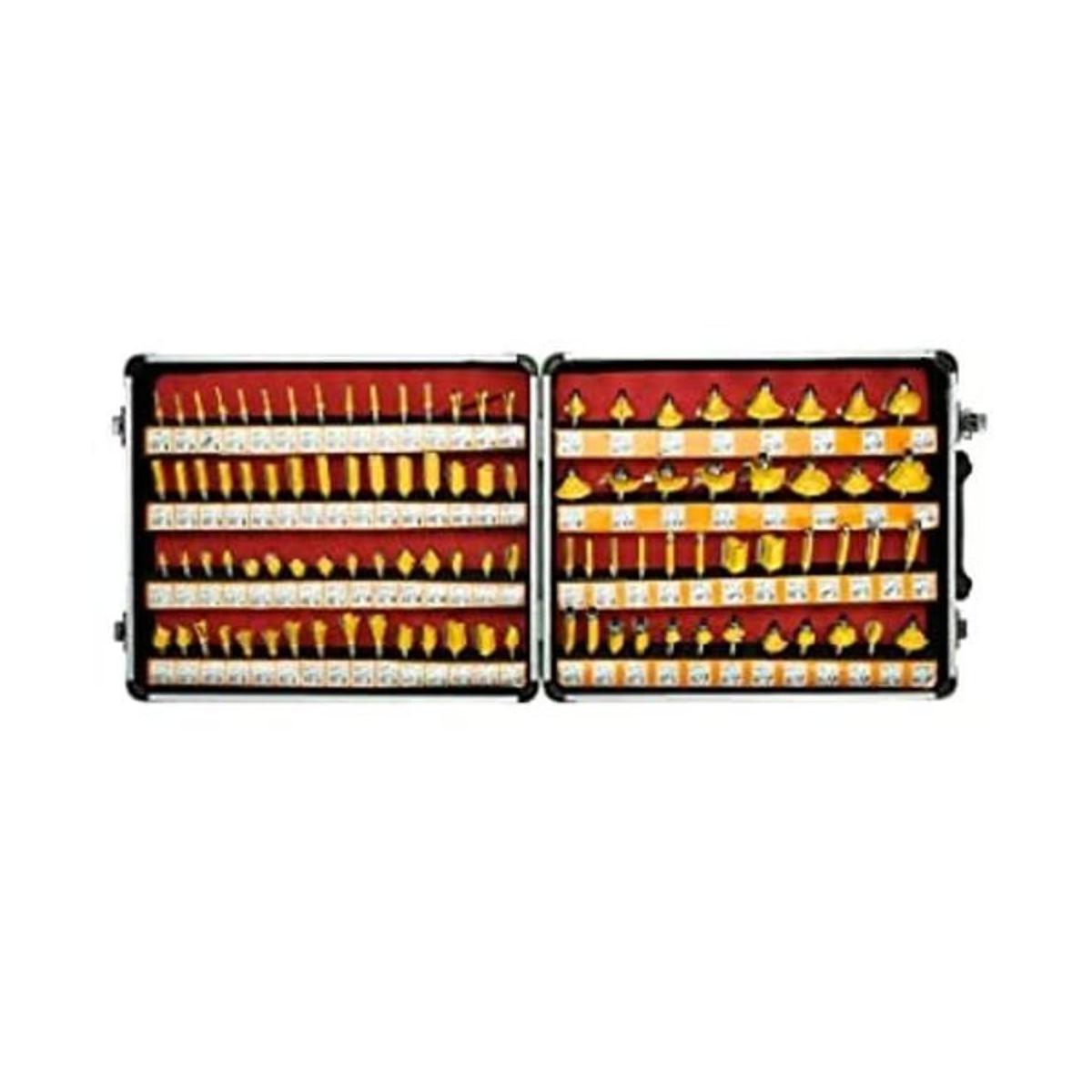 Juego de 100 brocas de vástago de 14 pulgadas