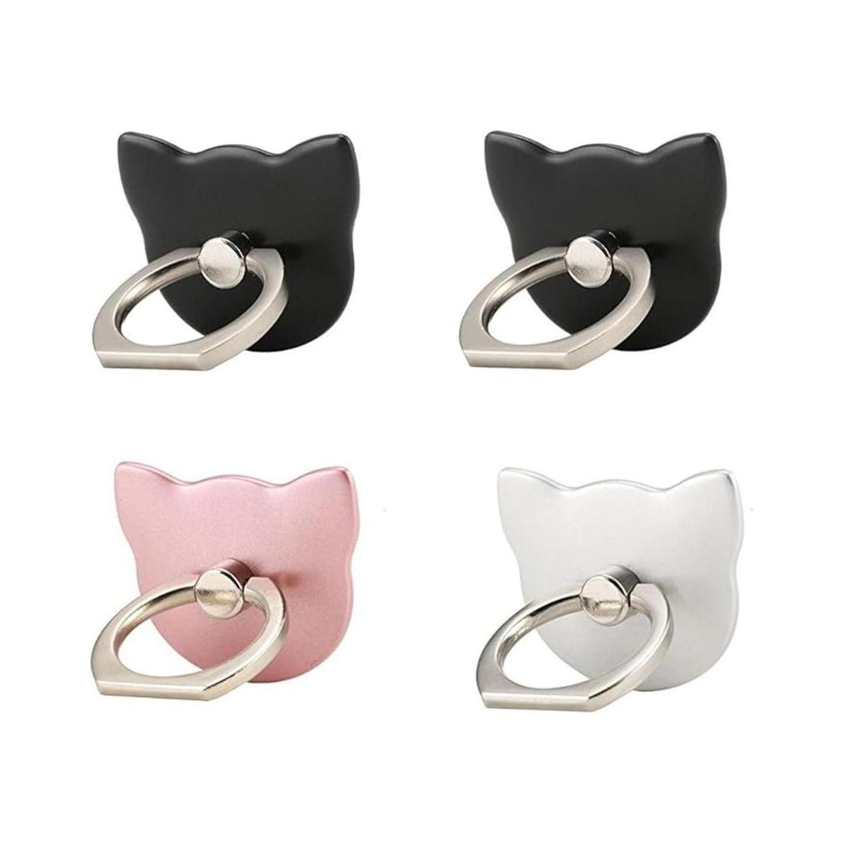 Soporte para teléfono celular con diseño de gato