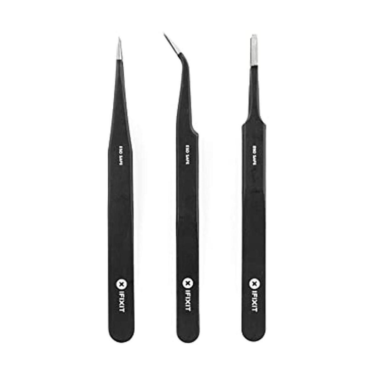 iFixit Juego de pinzas de precisión