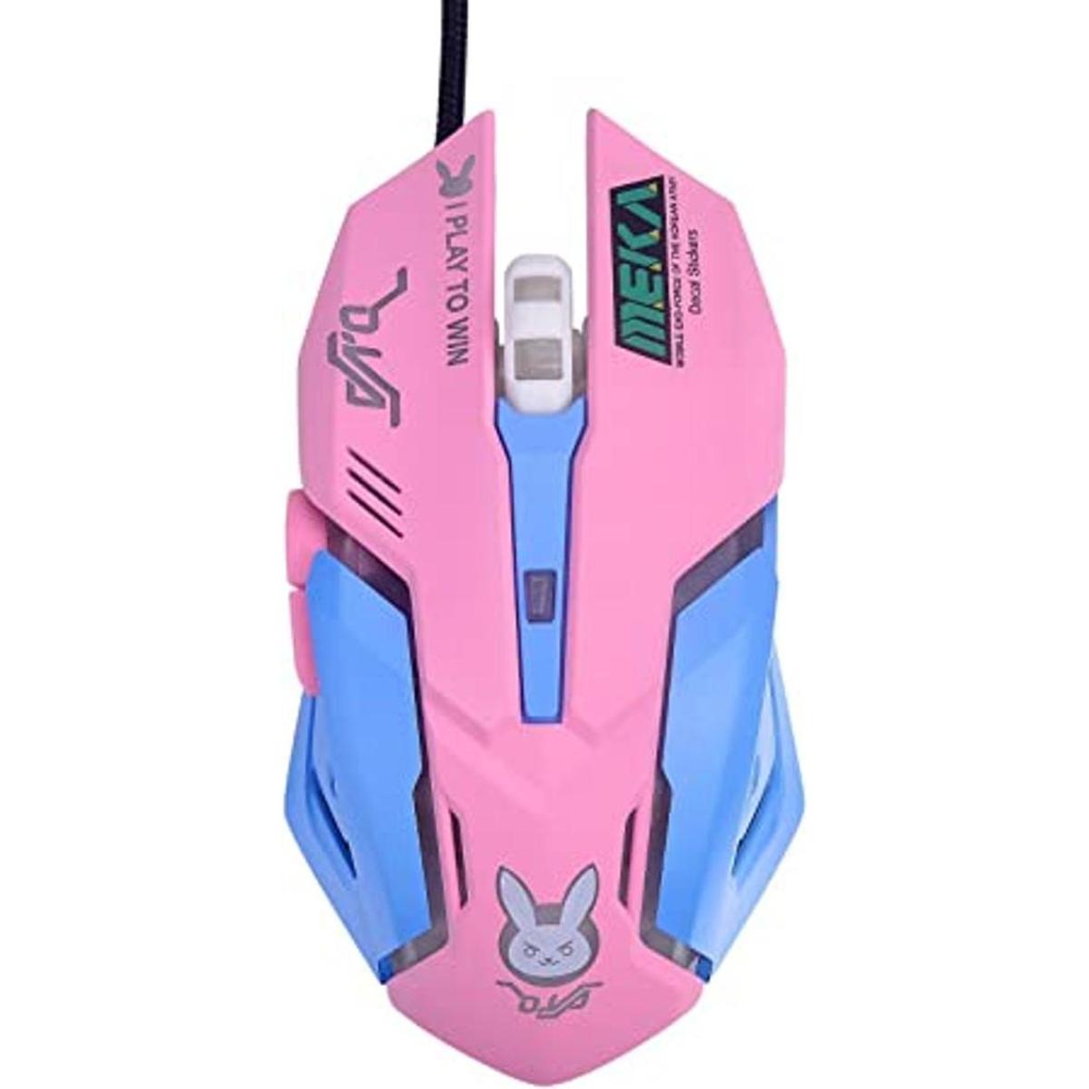 Mouse retroiluminado LED para juegos