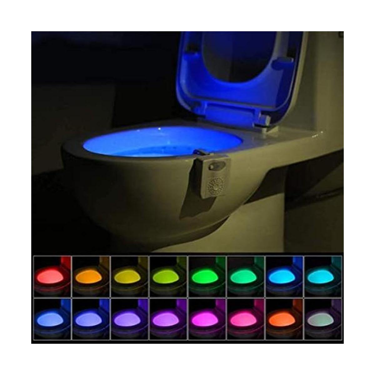 luz de inodoro LED 16 colores