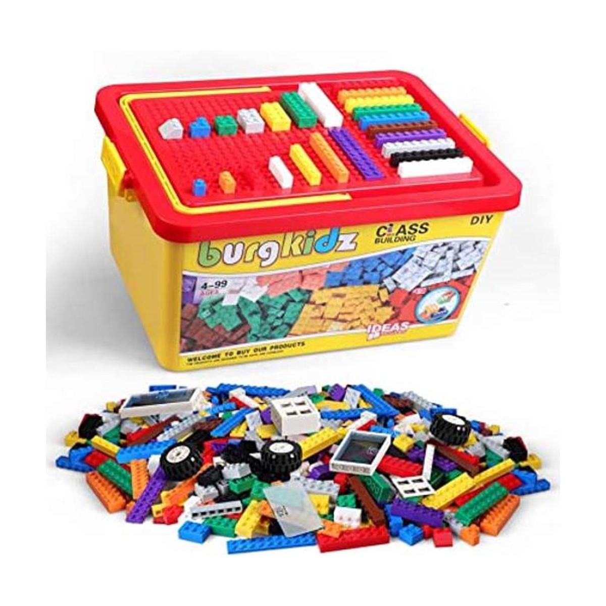 juego de ladrillos de construcción