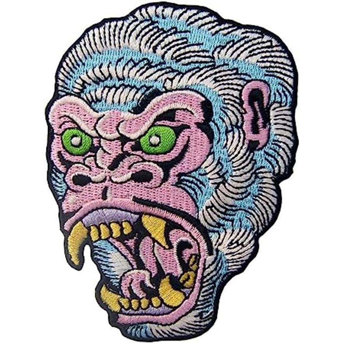 parche bordado The Roaring Gorilla