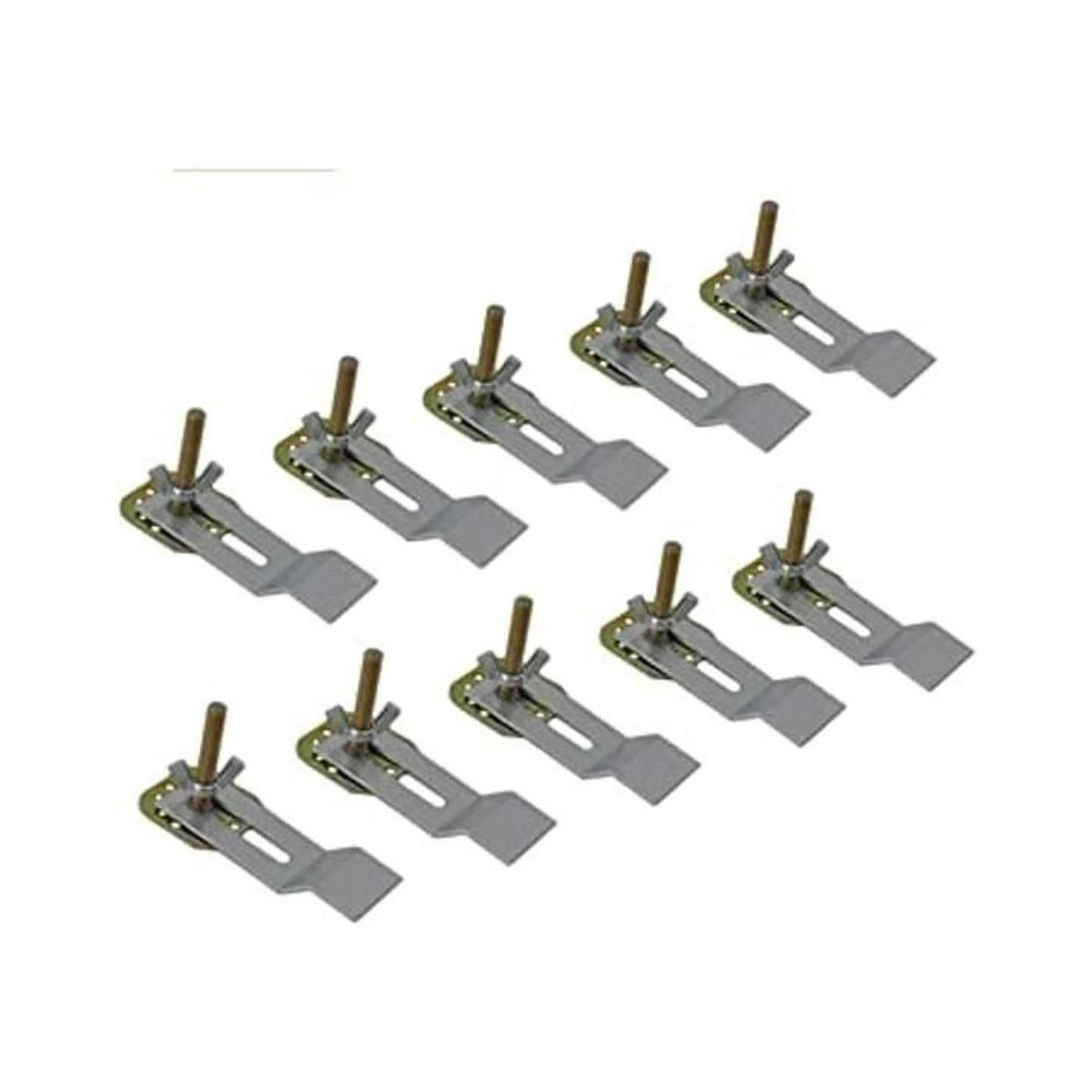 fregadero de montaje bajo soportes