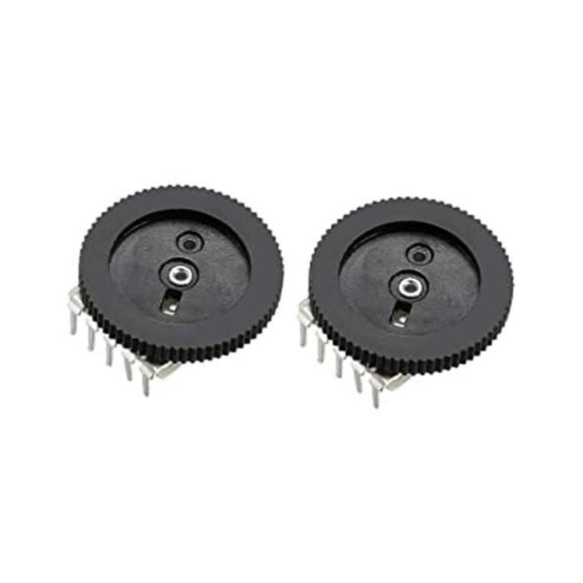 Potenciómetro uxcell 0.630x0.079 in Ohm Dial Taper