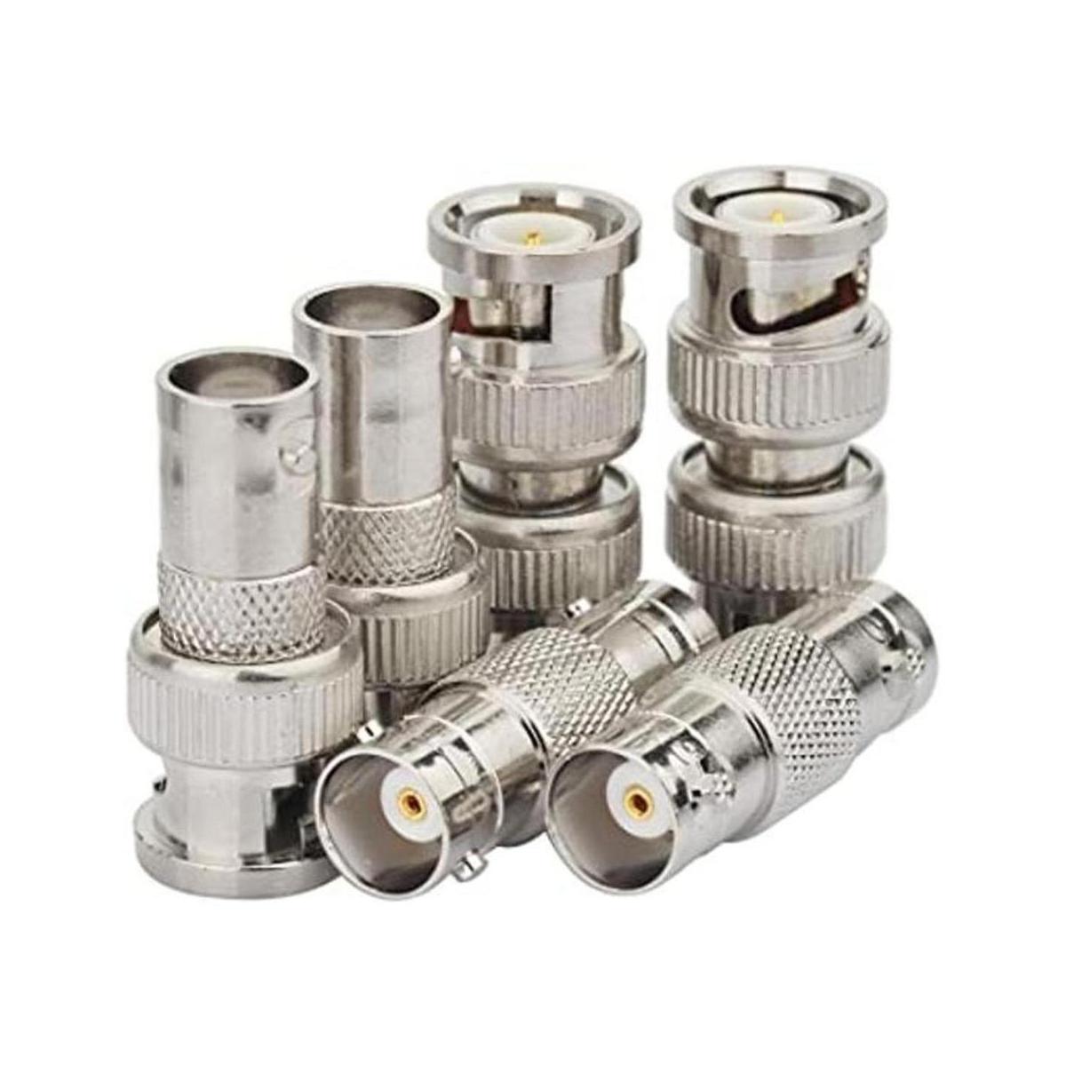 conector BNC macho y hembra