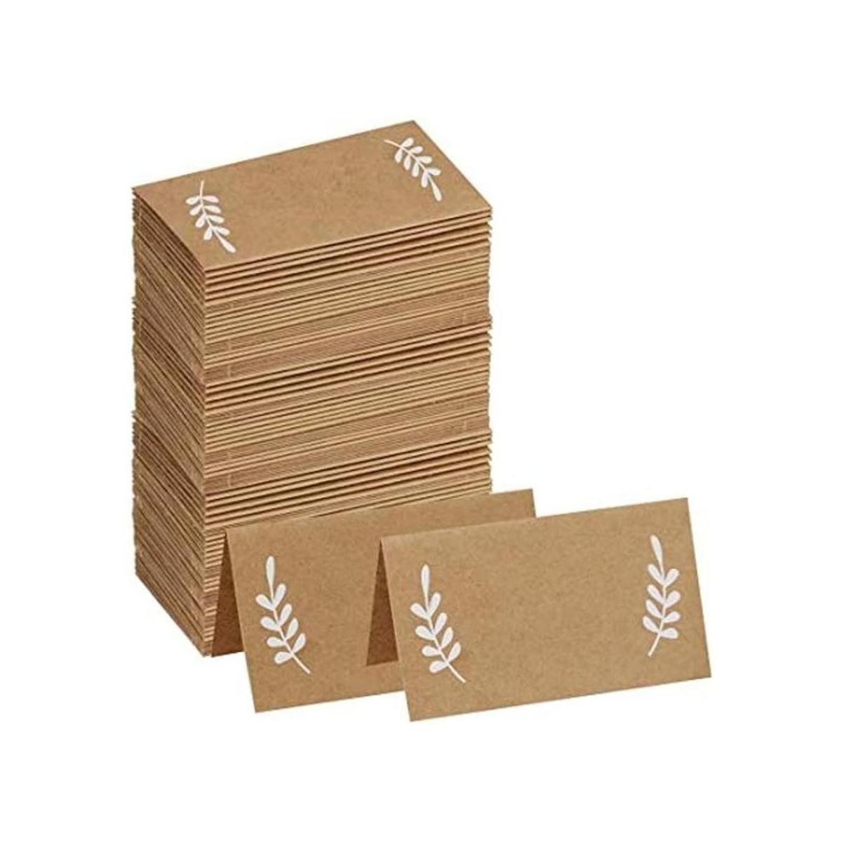 tarjetas de lugar rústicas