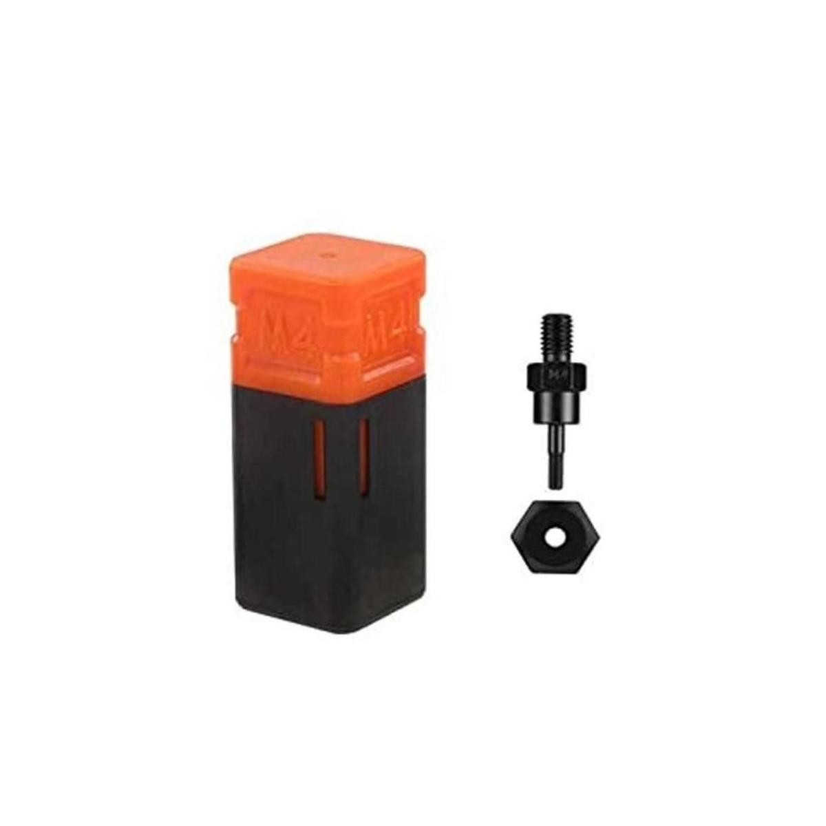 Zision Tool M4 Punta de herramienta para tuercas de remache