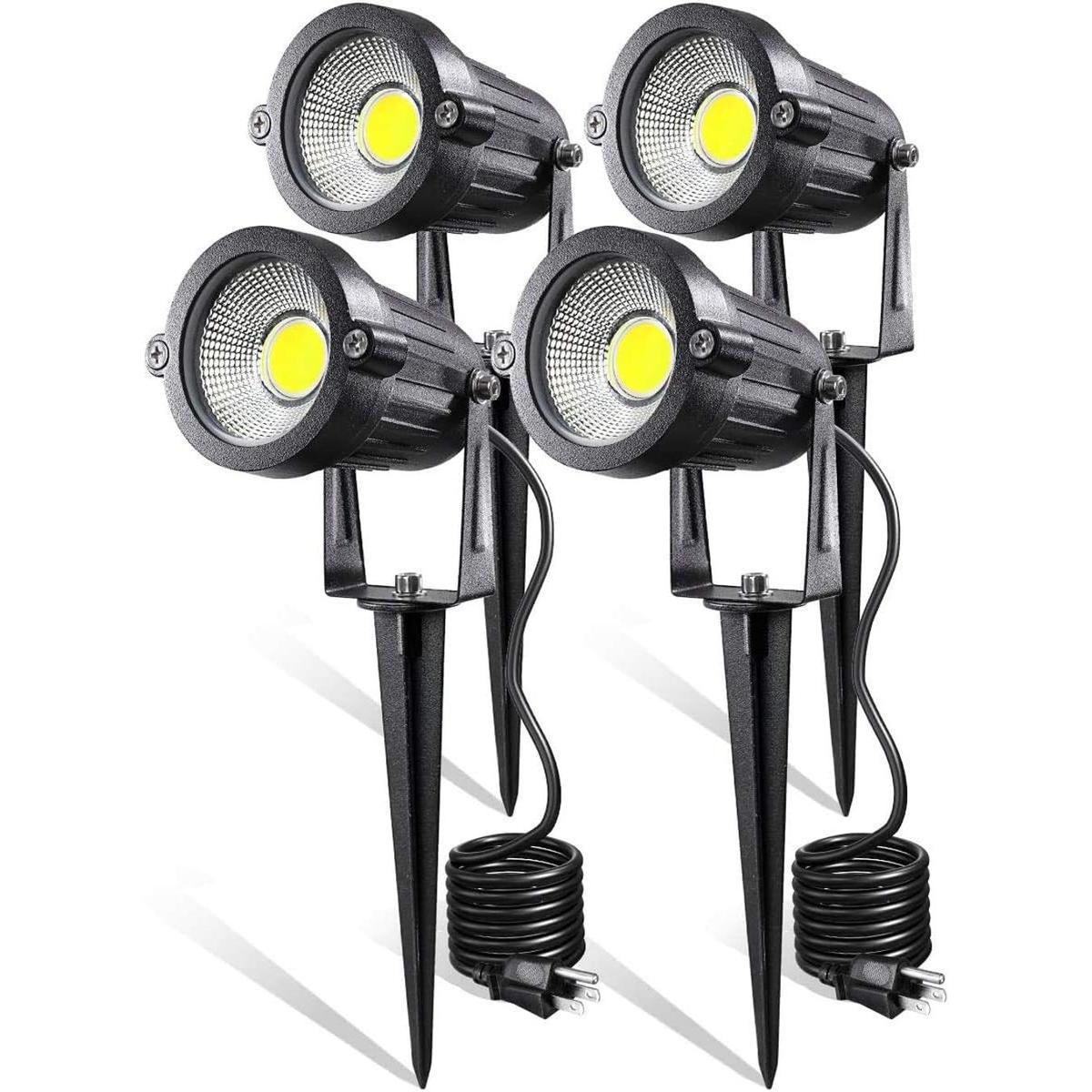 Luces LED de jardín impermeables
