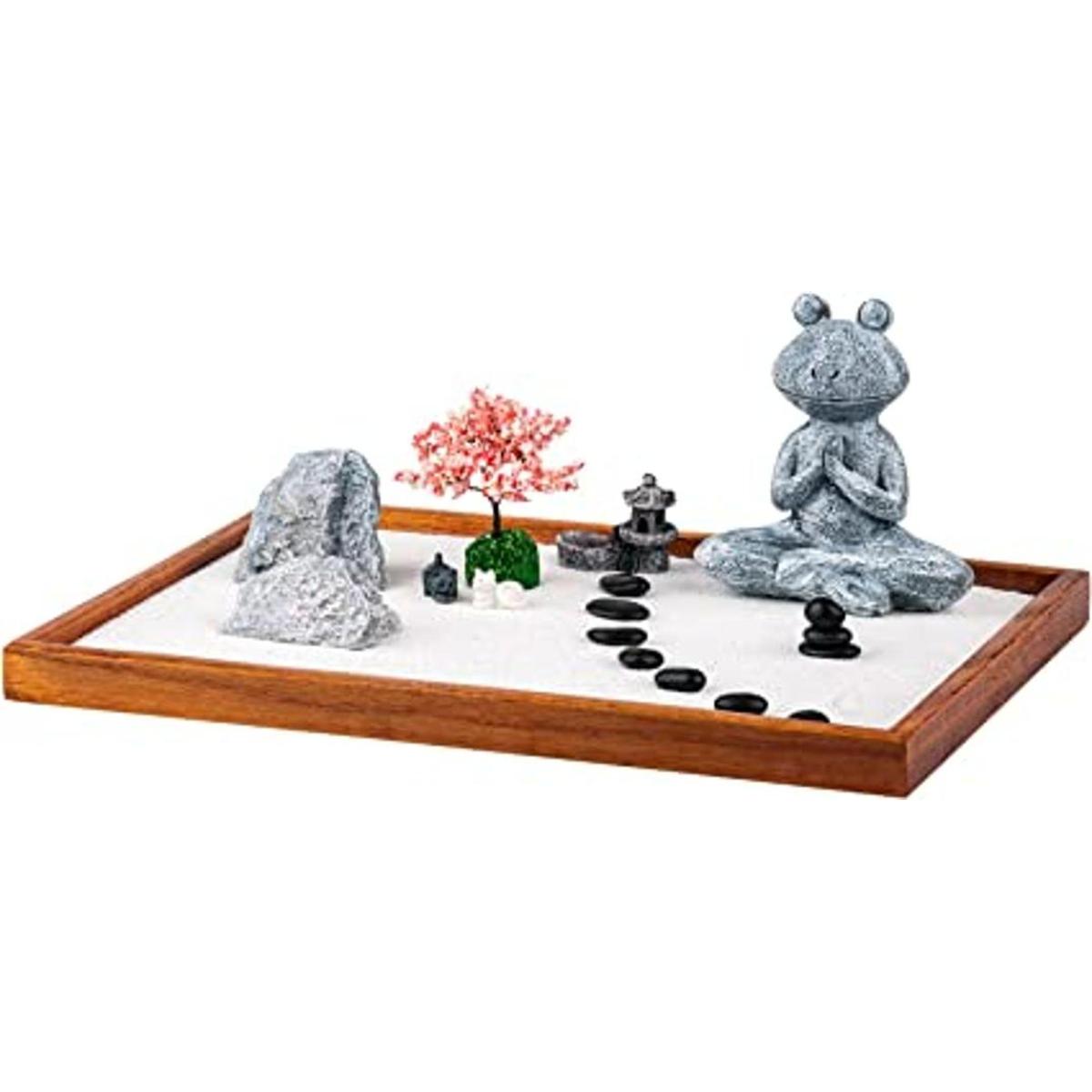 Zen Garden Kit de jardín Zen para escritorio