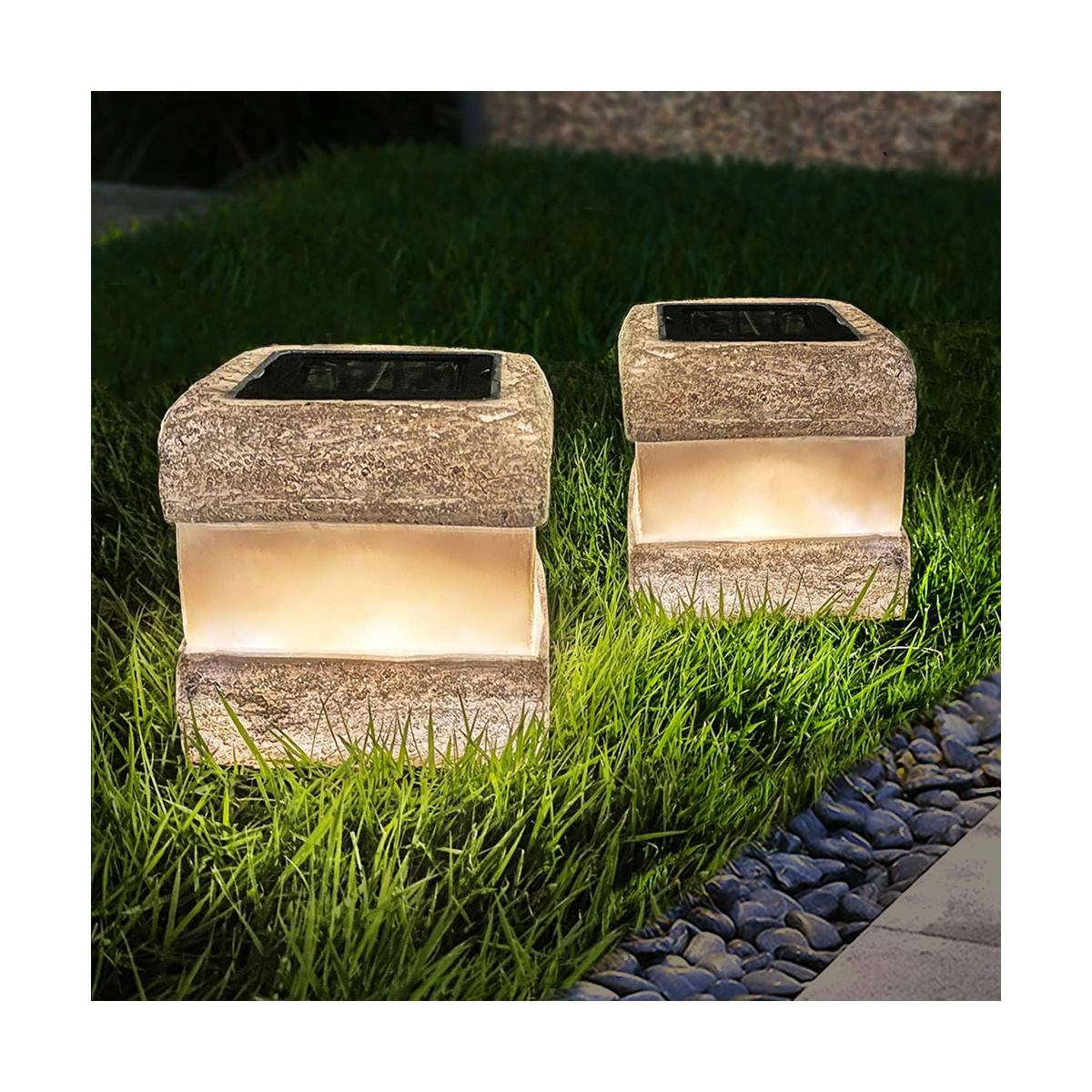 Luces solares de jardín