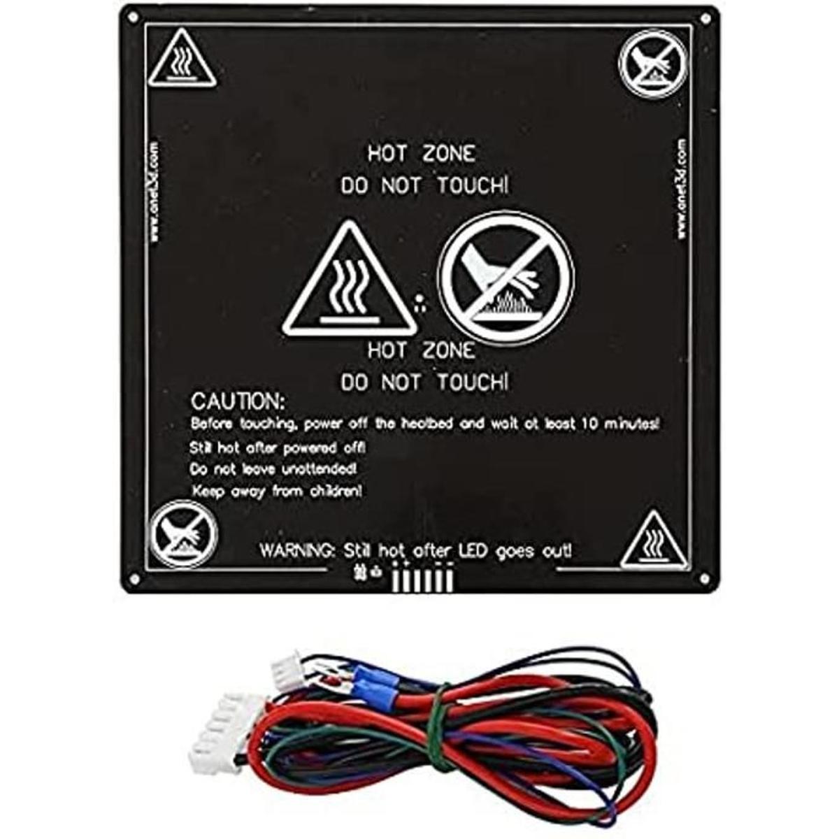 Cama calentadora de aluminio MK2 MK3