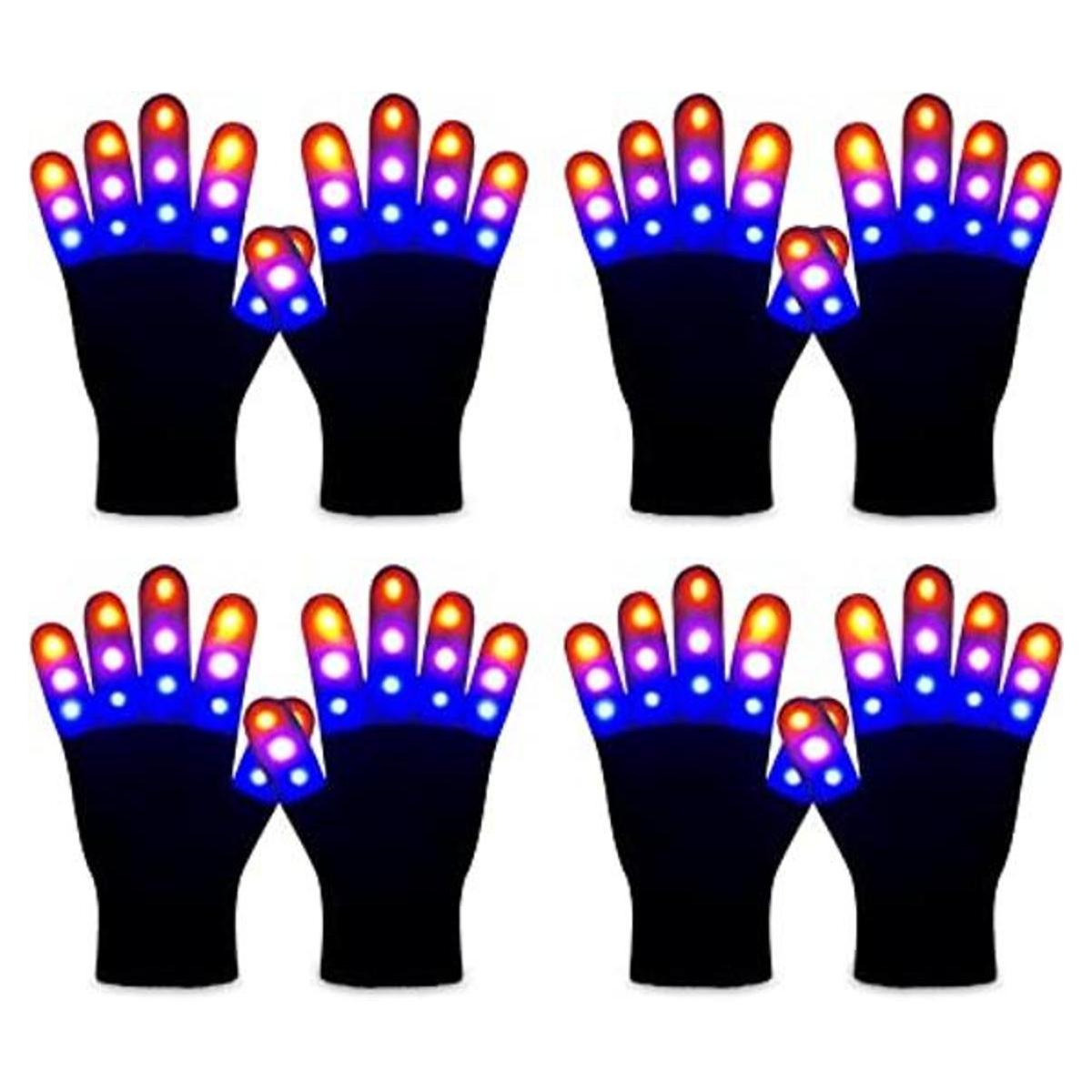 guantes LED para niños