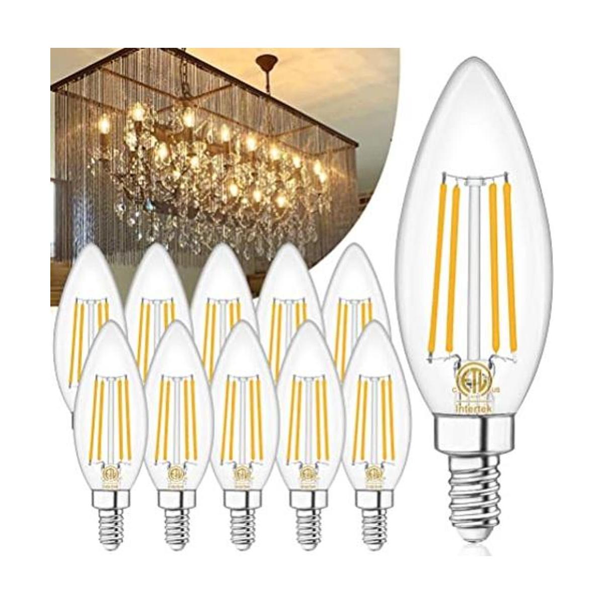 10 Pack Dimmable E12 Led Bulb