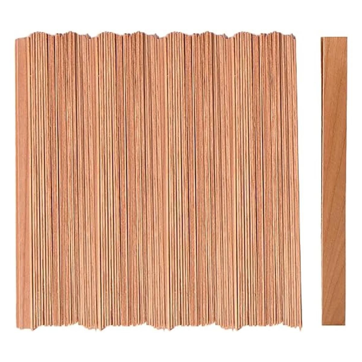 mechas de vela de madera