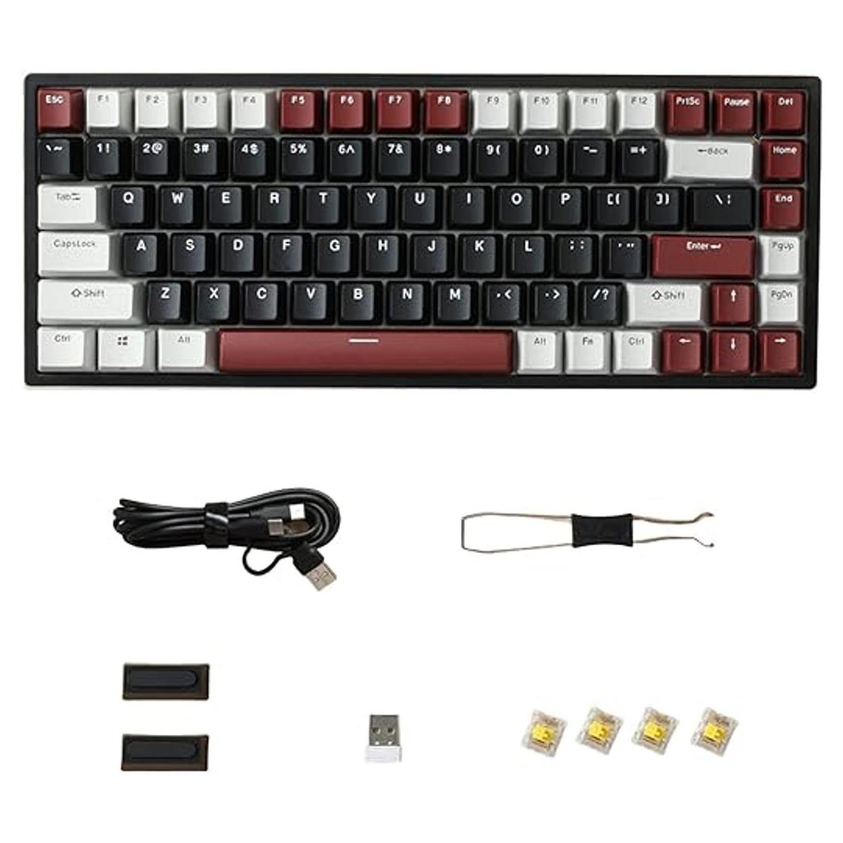 Teclado mecánico RK Royal Kludge RK84 RGB Limited Edition