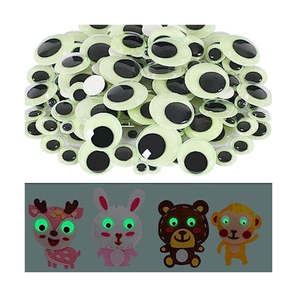 ojos brillantes que iluminan la oscuridad