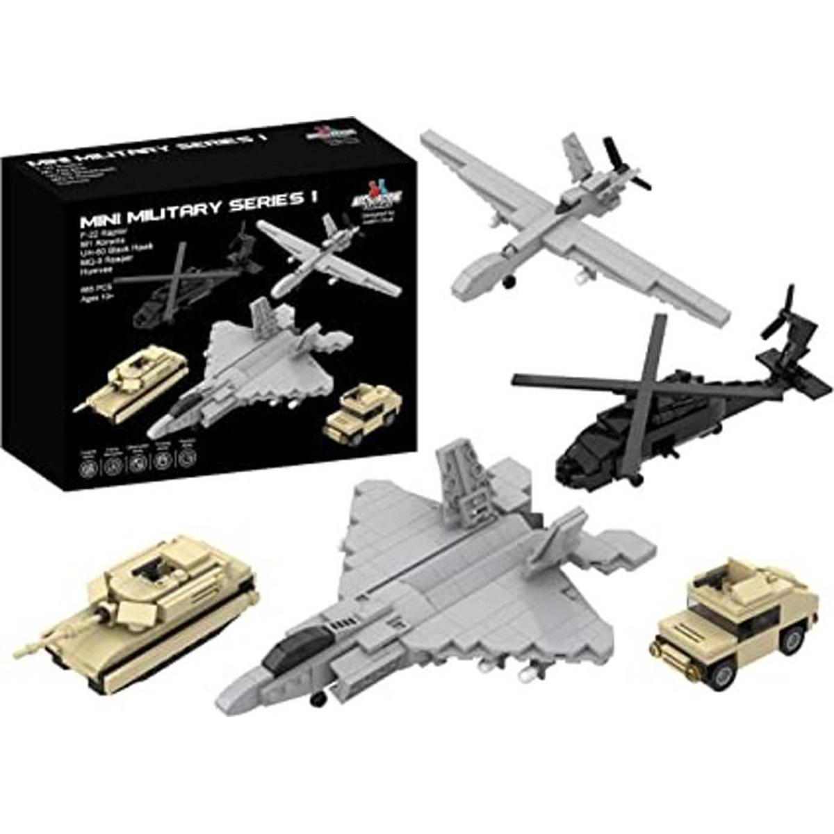 Juego de bloques de construcción militares
