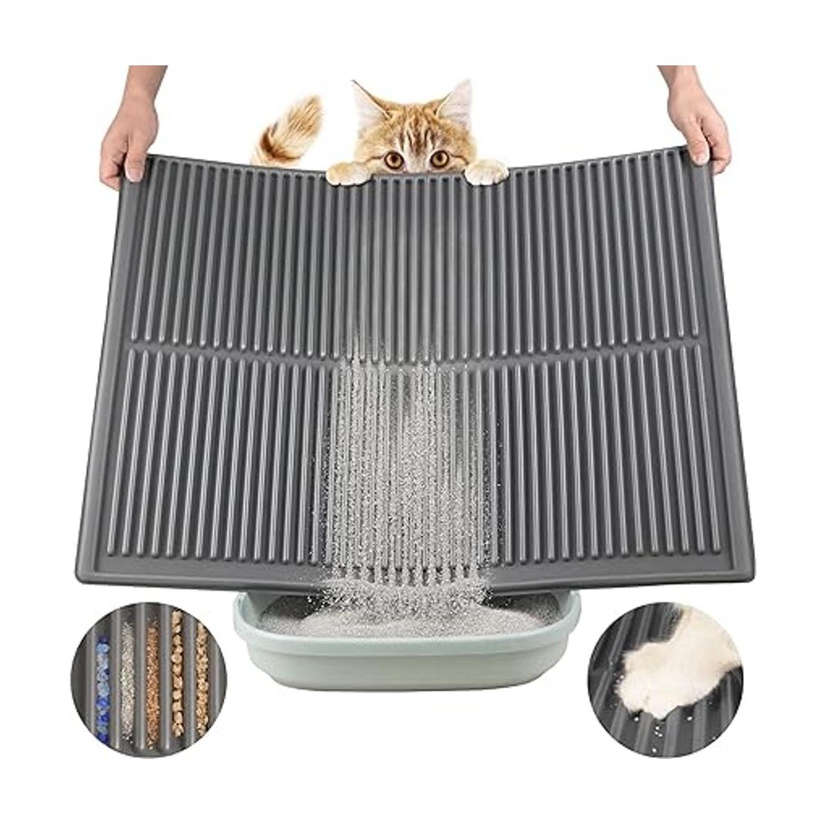 tapete de arena para gatos