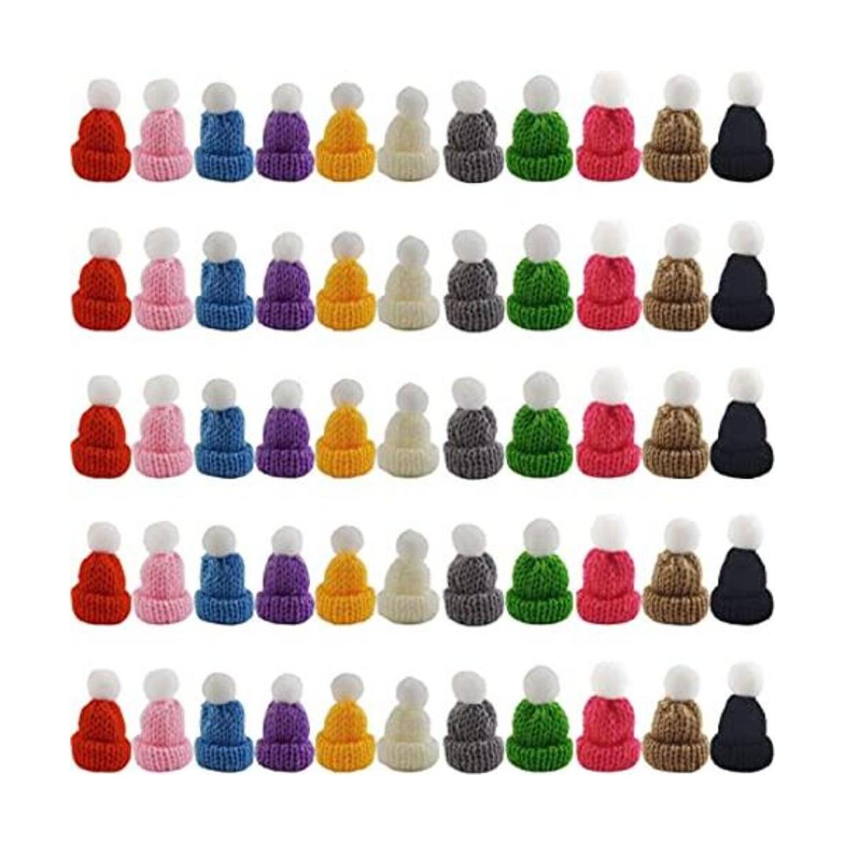 mini sombreros de Navidad