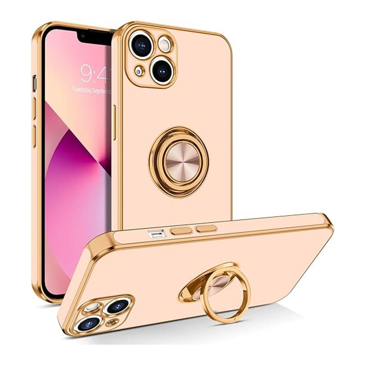Funda para iPhone 13 rosa claro