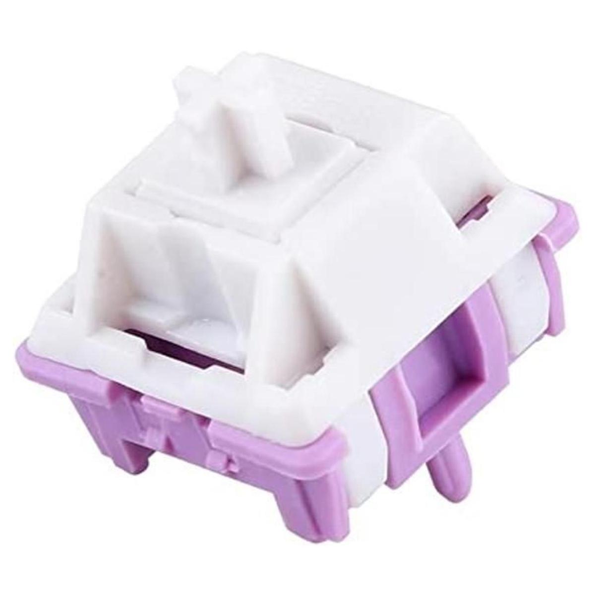 KiiBoom Tactile 54gf Taro Cream Milk Mechanical Switch Set