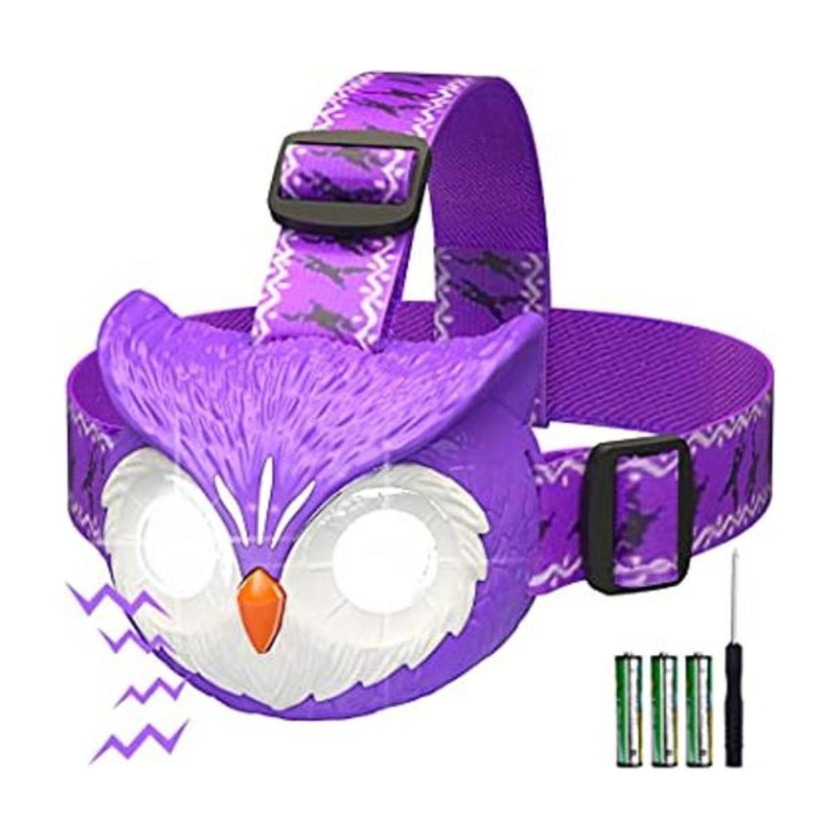 Linterna frontal LED para niños