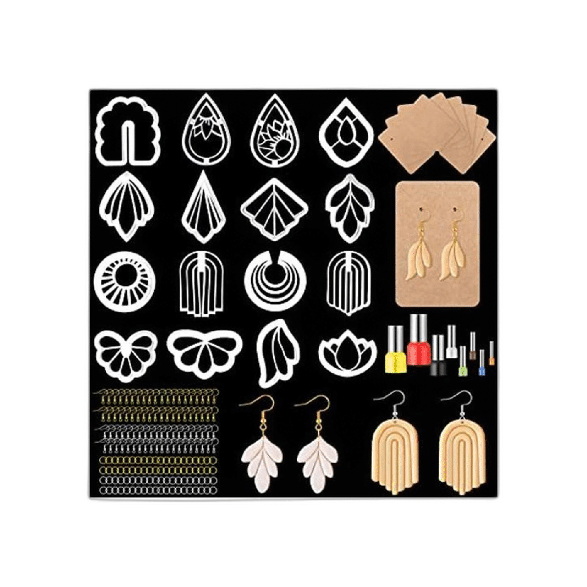 Juego de cortadores de aretes bohemios