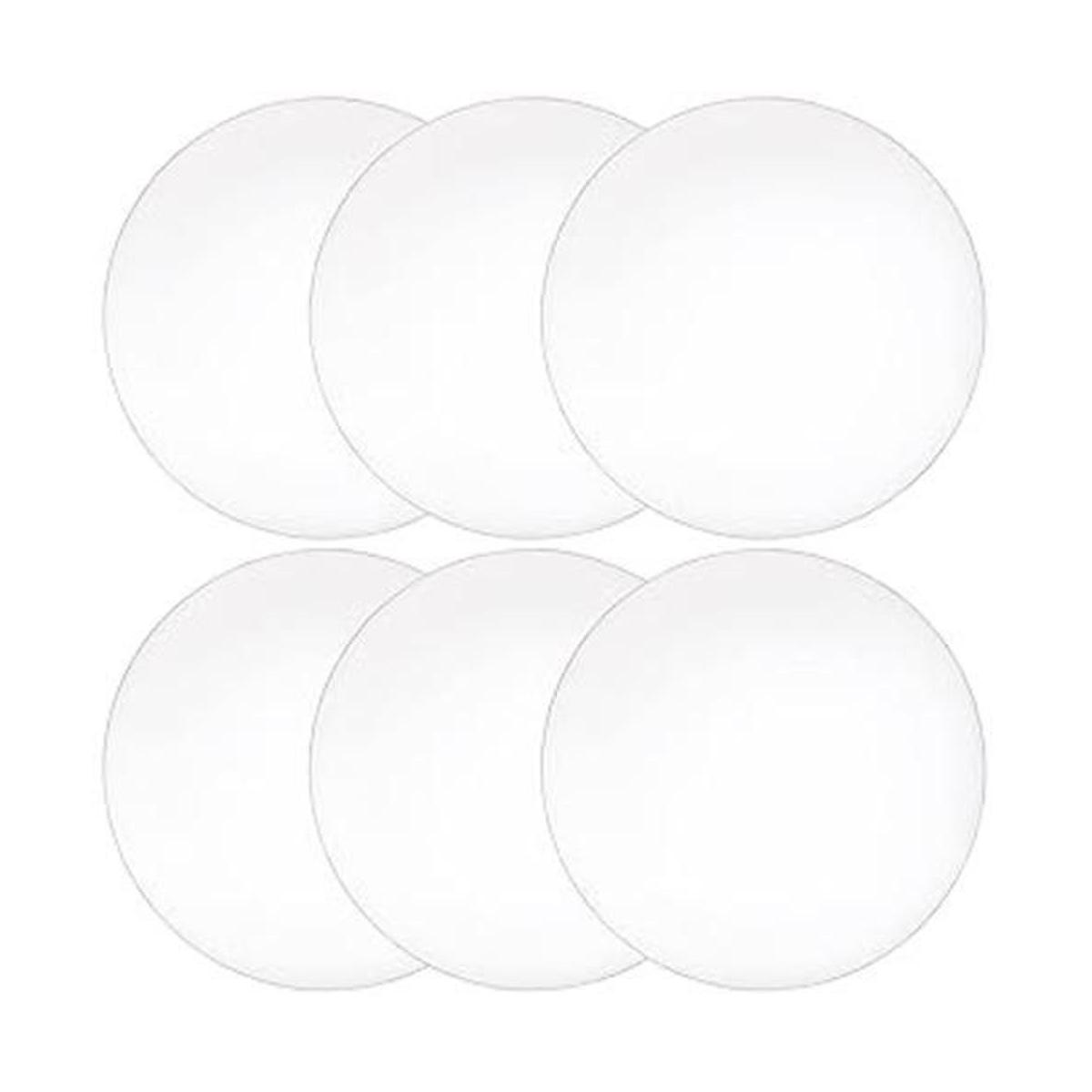Mezchi Paquete de 6 hojas acrílicas redondas