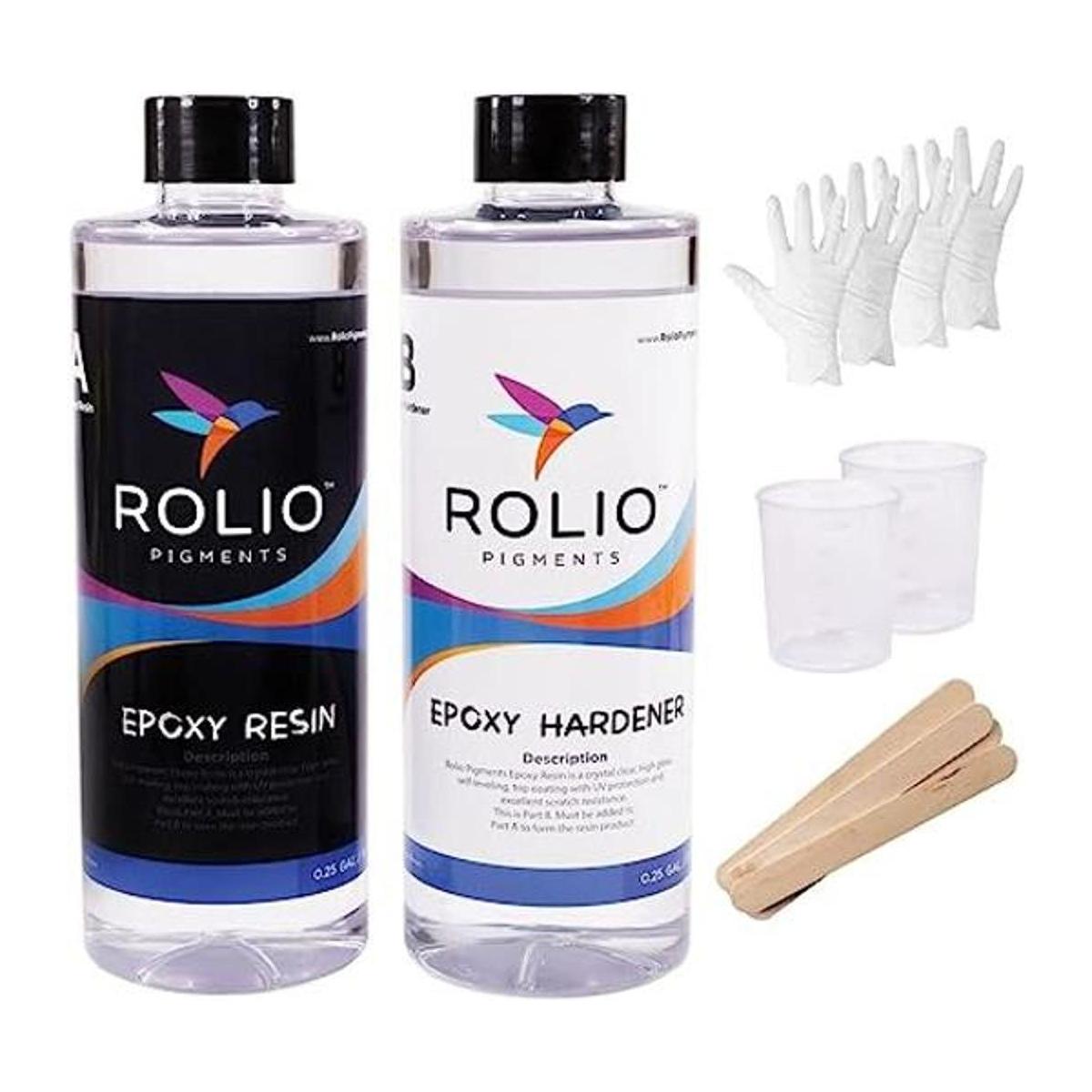 Kit de resina epoxi y endurecedor