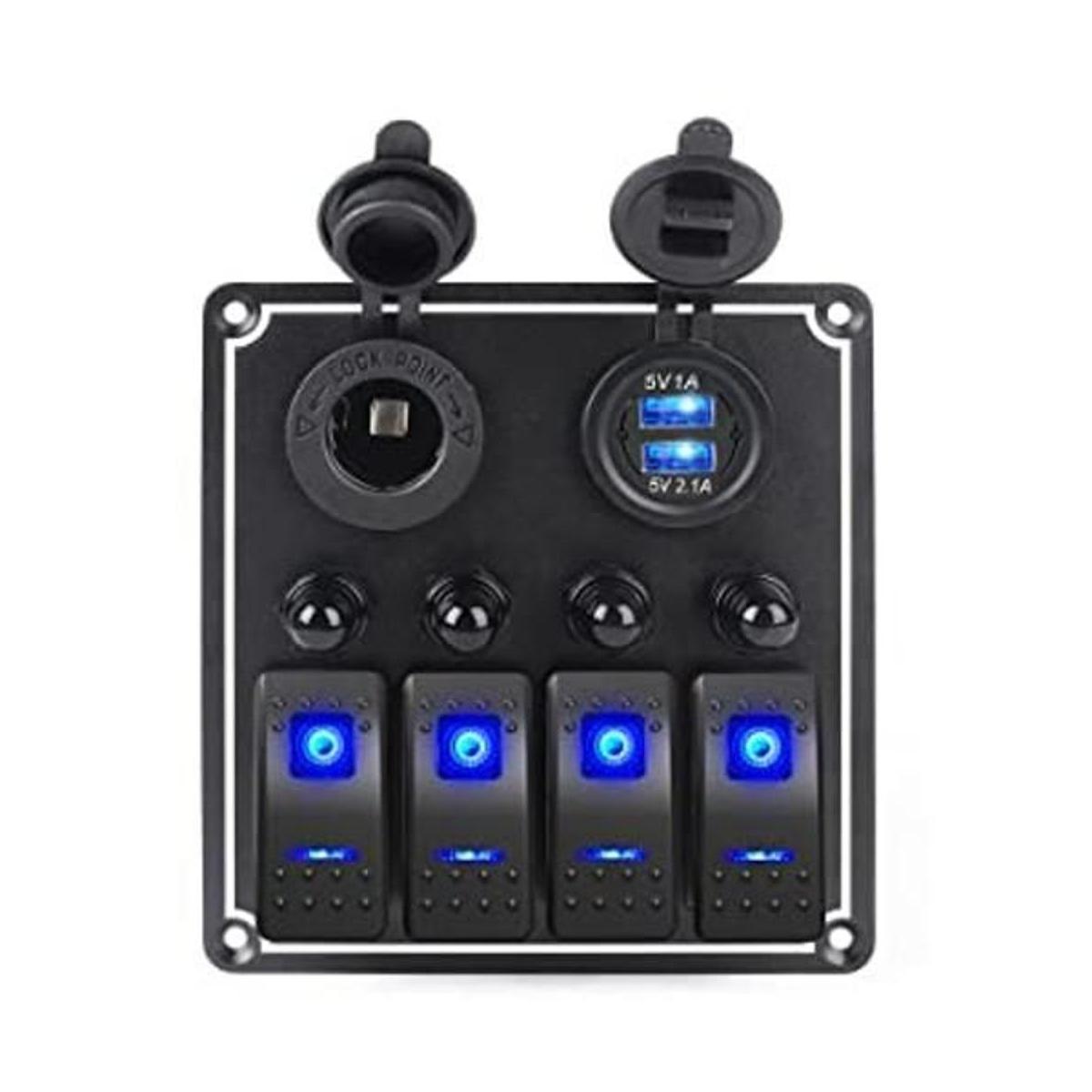 Panel de interruptor impermeable