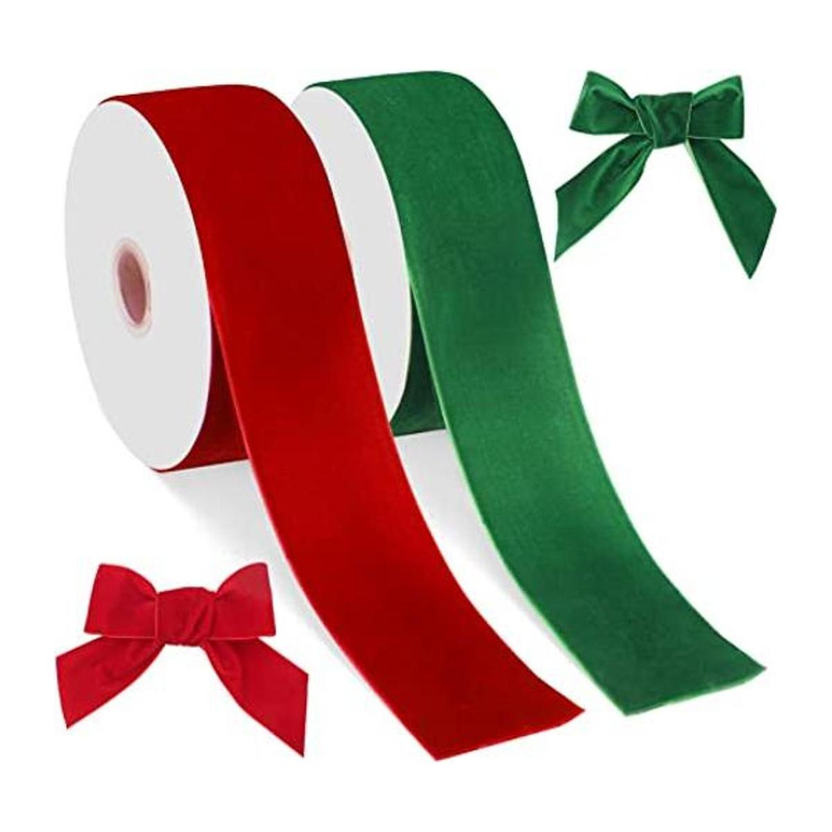 Cinta de terciopelo Navidad