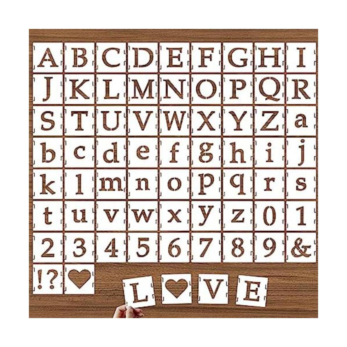 Plantillas de letras del alfabeto