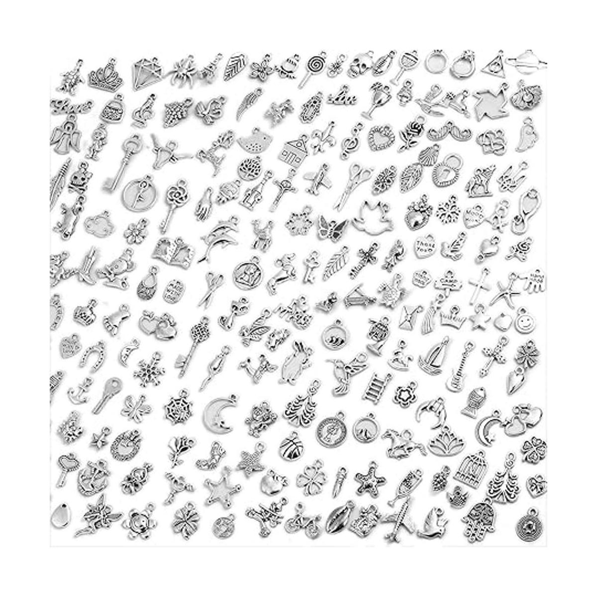 Dijes de plata para hacer joyas