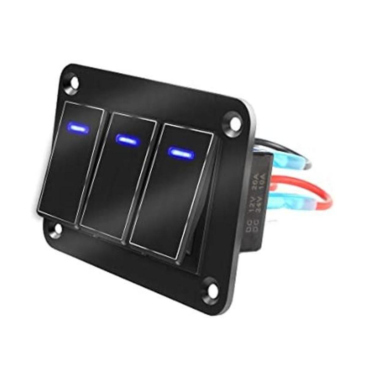 Panel de interruptor basculante