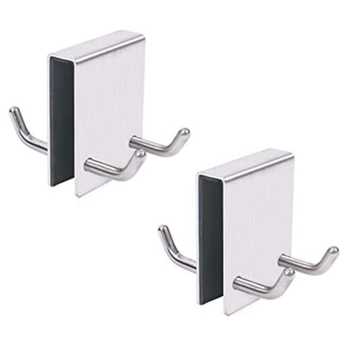 Ganchos para toallas sobre la puerta