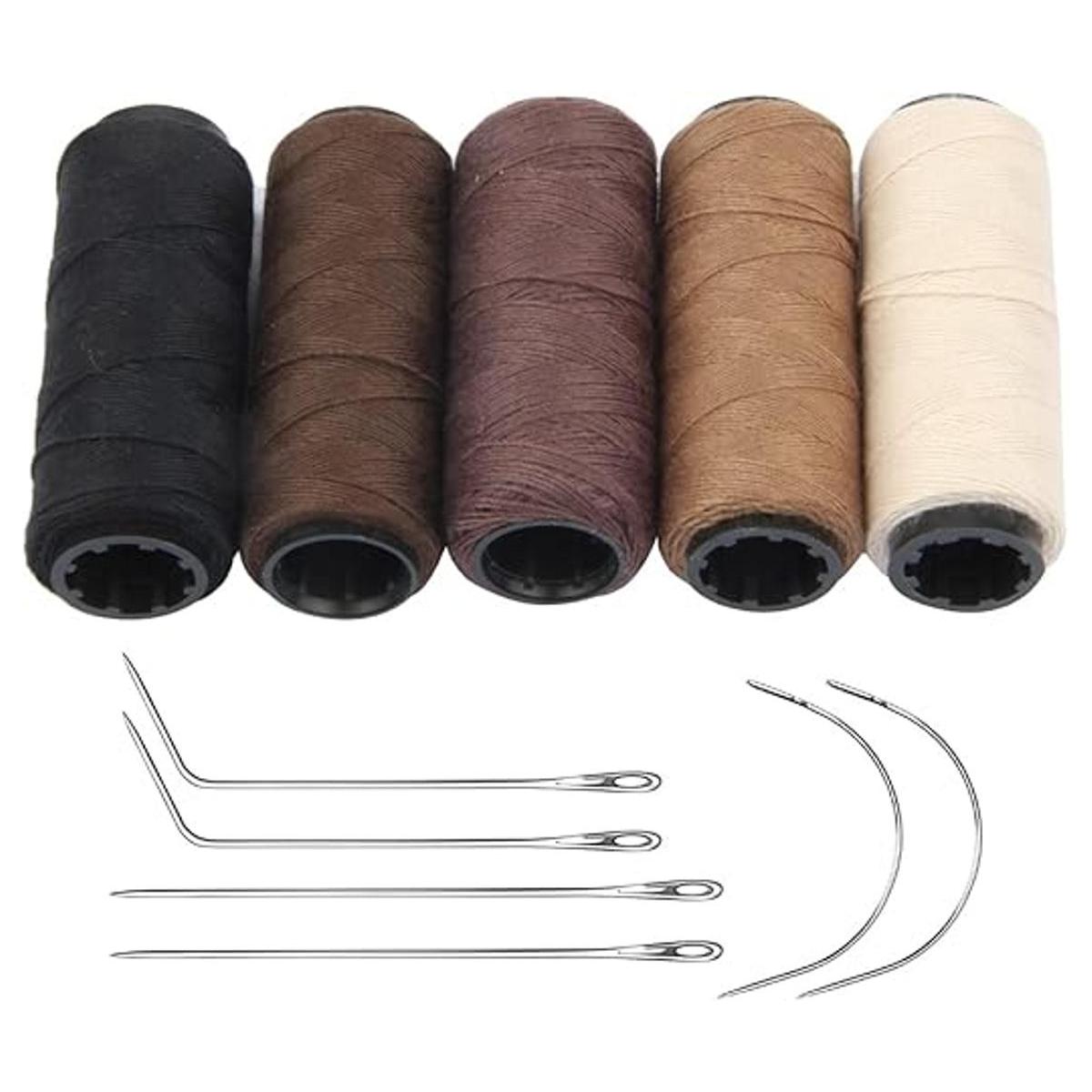 Juego de hilos y agujas de coser