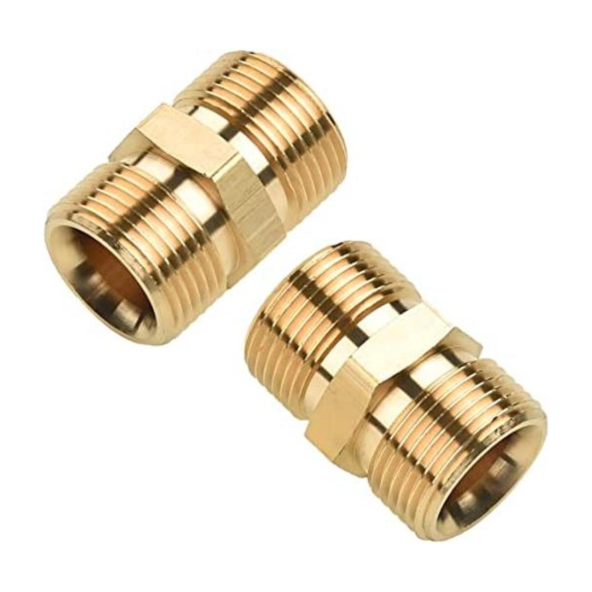 Adaptadores de manguera de jardín M22