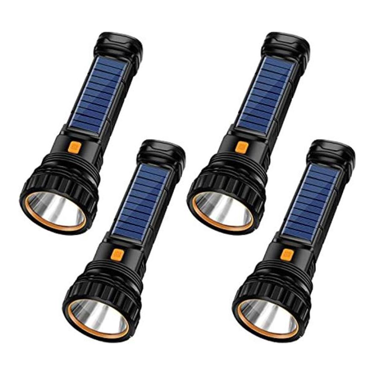 linternas LED solarrecargables multifunción
