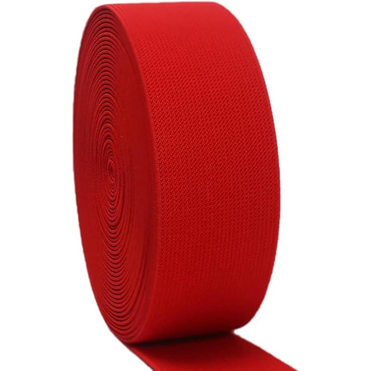 Banda elástica de punto roja