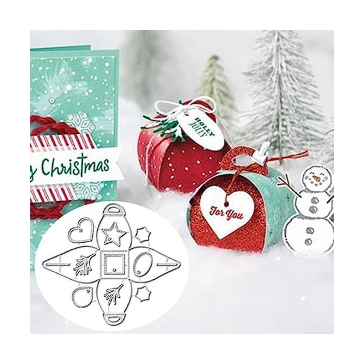 Christmas Gift Box Metal Die Cuts