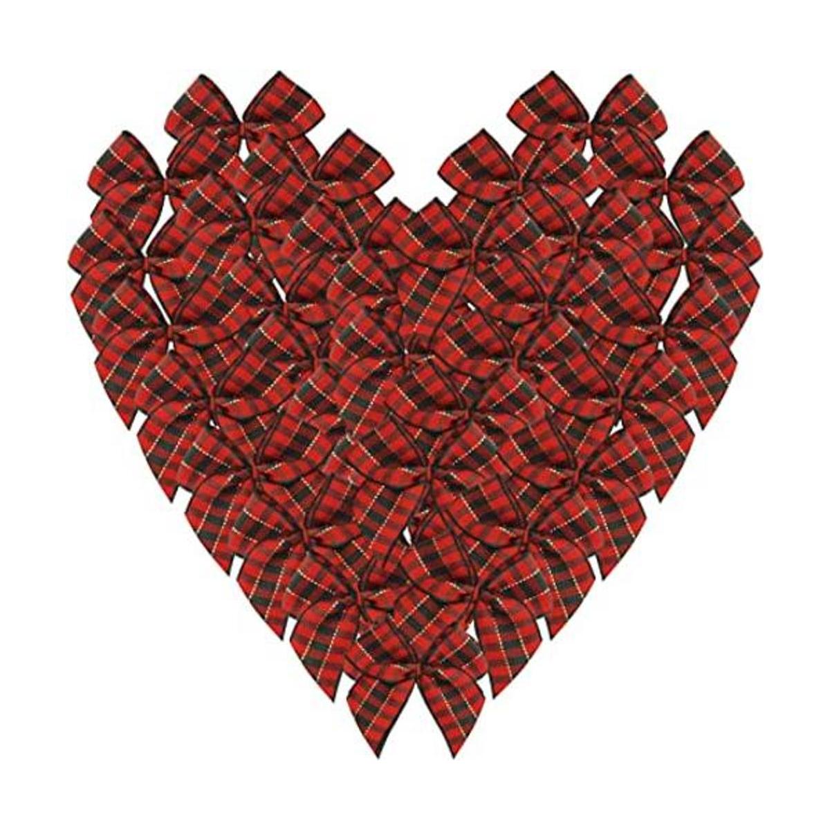 lazos de cinta de guinga para manualidades
