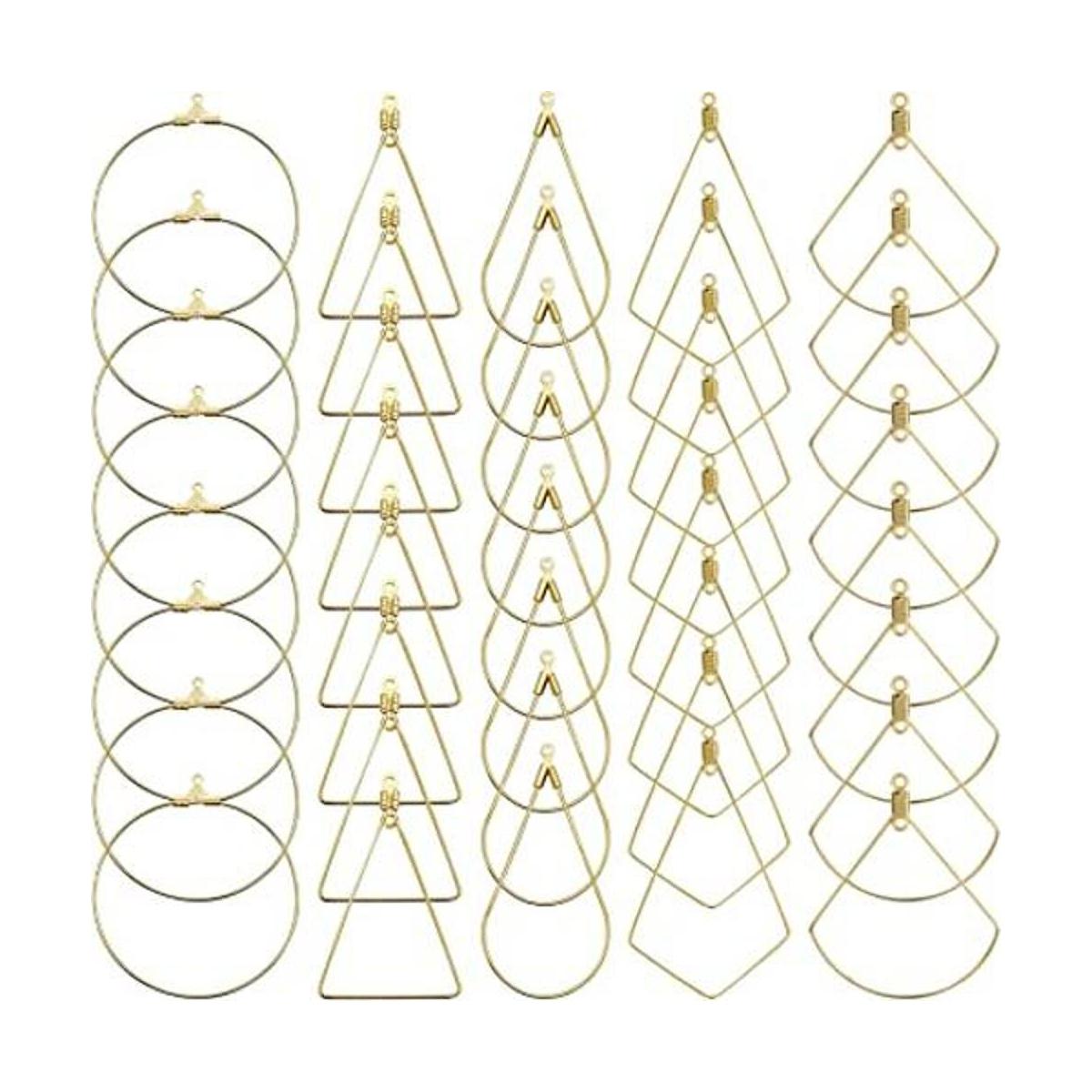 aretes de cuentas para hacer joyas
