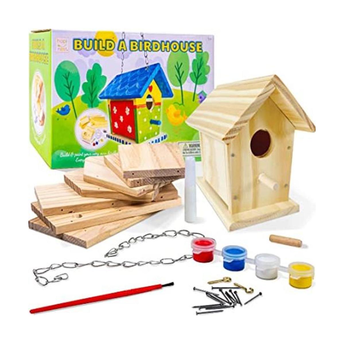 kit de casa de pájaros para niños