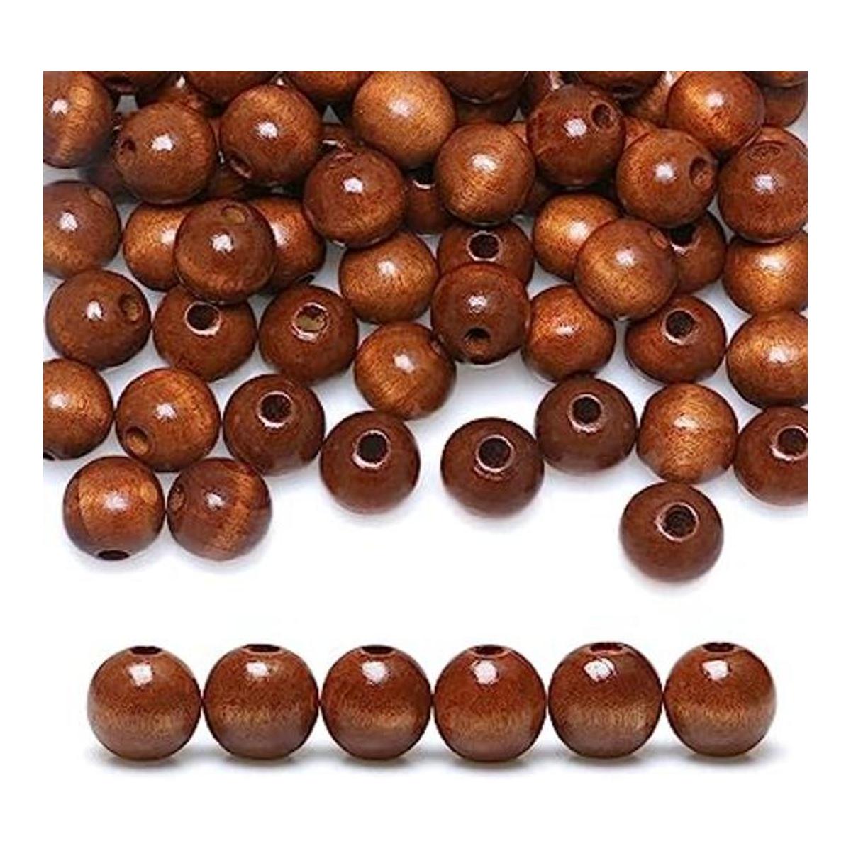 Cuentas de madera para manualidades