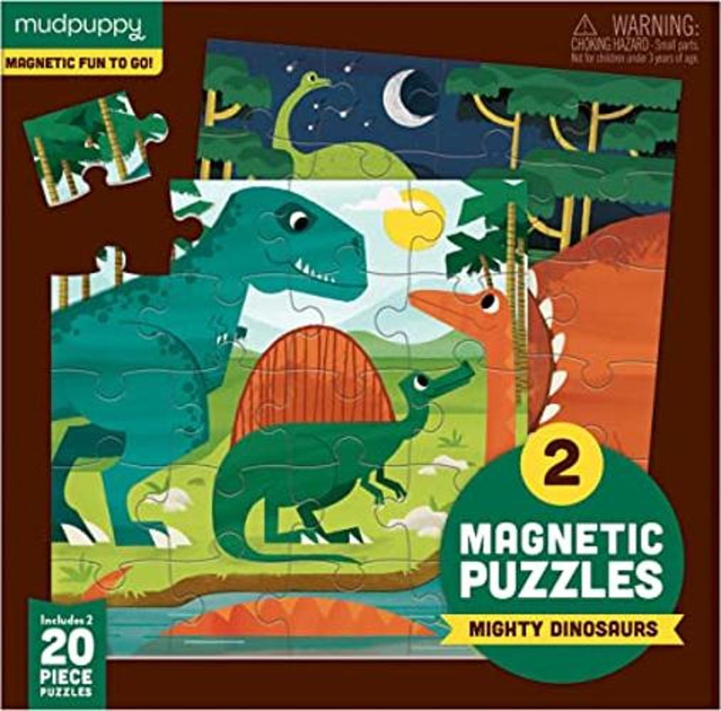 Rompecabezas magnético de dinosaurios