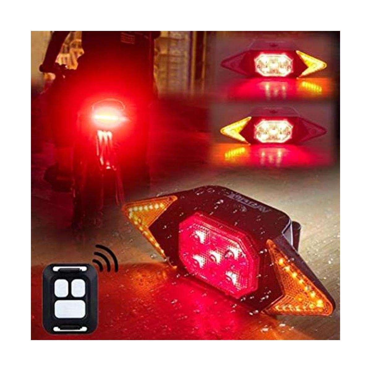 Luces traseras recargables para bicicleta