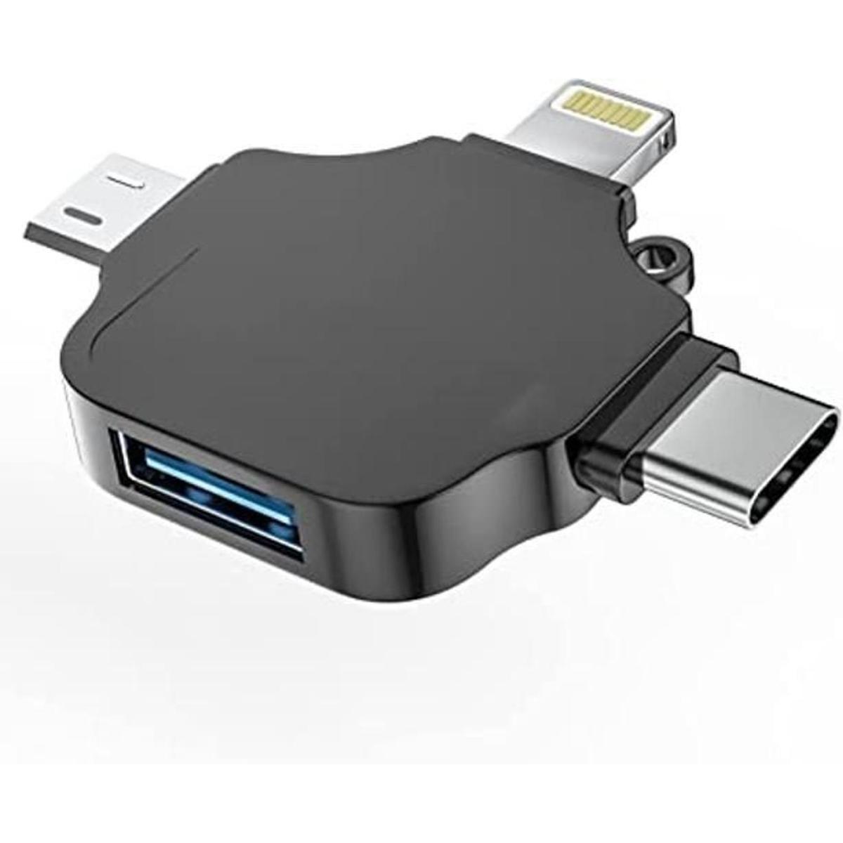 adaptador Lightning macho a USB hembra OTG