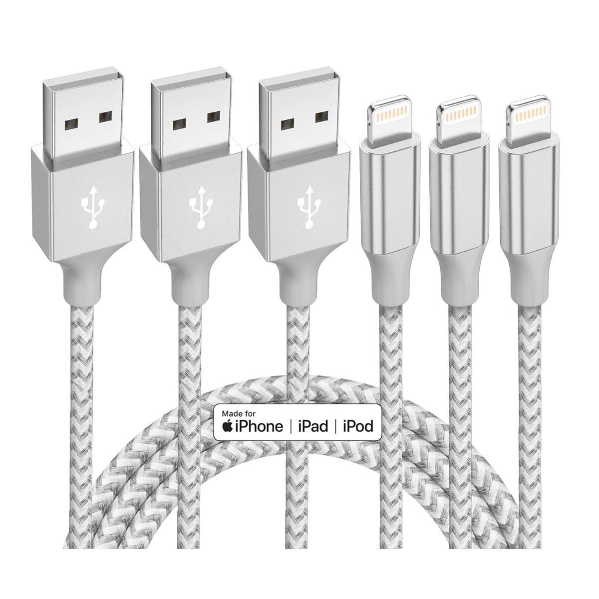 Cargadores para iPhone de 10 pies